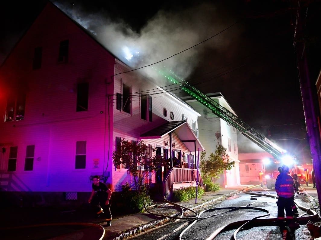 Several tenants were displaced after a fire on Morgan Street in Nashua on May 31.