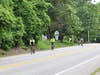 Biking to New London via Pleasant Street in Concord.