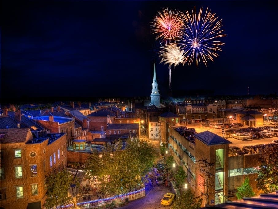 The alcohol-free, family-friendly event is sponsored by Wilcox Industries and will include a new laser show sponsored by Key Auto Group of Portsmouth, along with the annual fireworks display.
