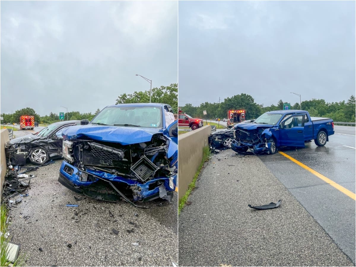 3 Sent To The Hospital After Head-On Crash On Interstate 293 In ...
