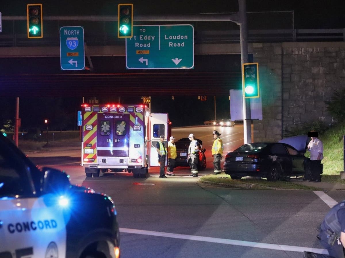 1 Person Injured During Loudon Road Crash In Concord: Video