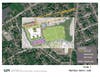 A schematic of the proposed traffic plan for the new Rundlett Middle School, which moves buses from the southern part of the site to the northern area of the site.