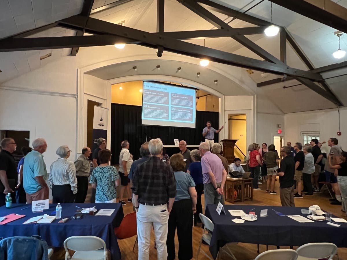 Republicans, Democrats, undeclared voters, and residents new to civic engagement participated in structured discussions to identify practical solutions and common ground.