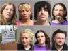 Top row: Sharon Dube, Sarah Longval, Xavian Padilla-Luna, and David Philbrick; bottom row: Billie Greenwood, Anne Marie Rich, and Michael Shea.