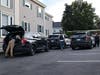 Concord police were on South State Street on Aug. 24 searching the Concord Coalition to End Homelessness apartments.