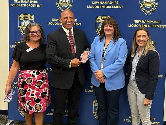 New Futures Vice President of Advocacy Kate Frey, NHLC Director of Enforcement Chief Mark Armaganian, NHLC Deputy Director of Enforcement Deputy Chief Danielle Ellston and New Futures President Michele D. Merritt, Esq.
