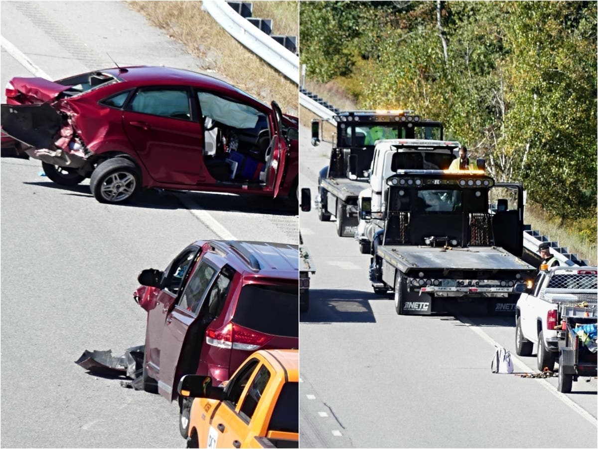 New Hampshire State Police are still investigating the cause of a four-vehicle crash on Interstate 393 near Exit 2 in Concord that left multiple people injured on Sept. 23.