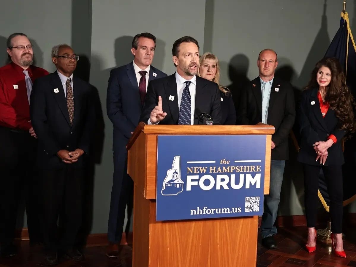 The New Hampshire Forum is organizing a civic event discussing housing policy in Concord on Sept. 25, 26, and 27. Andrew Shue and others are pictured in this file photo.