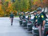 Troop F members joined together for their annual inspection in Bretton Woods on Sept. 28.