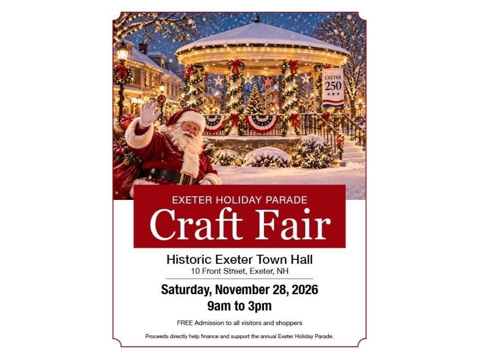 The Nov. 28 craft fair will be one of three events to raise money for the holiday parade.