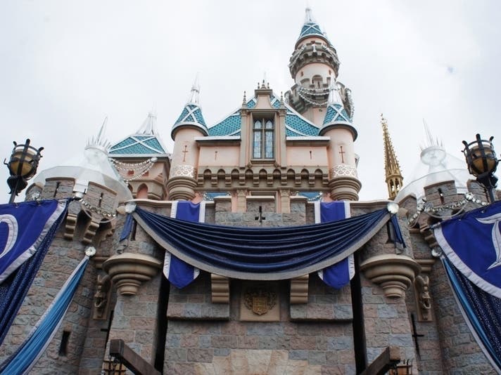 Disney Castle at Disneyland Park