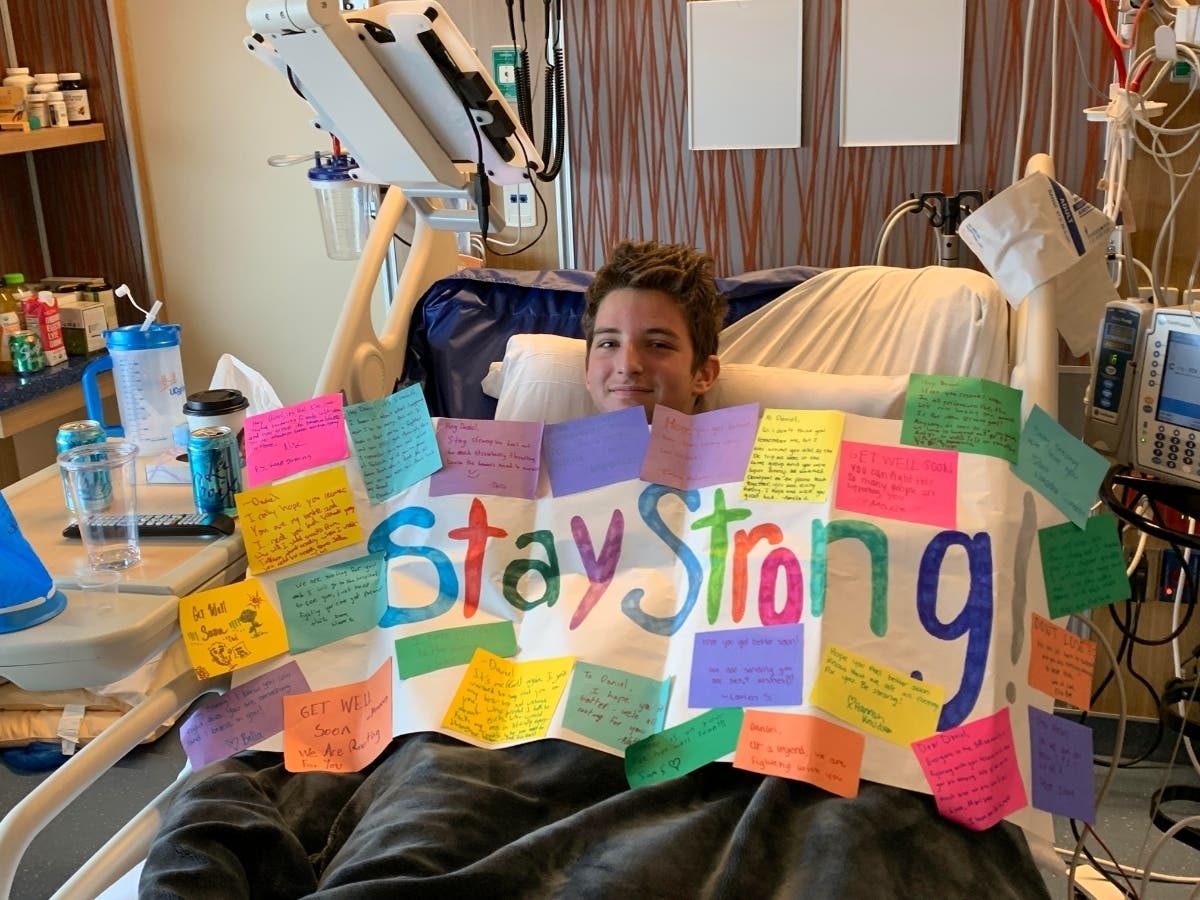 Daniel Rose, 15, of San Rafael, has a rare form of leukemia that is resistant to traditional chemotherapy. 