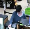 The FBI is seeking the public's help in identifying a woman who robbed two bank branches inside grocery stores in San Diego and La Mesa.