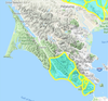 PG&E is implementing the preemptive power shutdowns just after midnight Wednesday in an effort to avoid sparking a wildfire during extreme weather and fire conditions.​