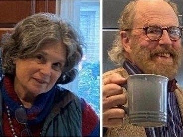 Carol Kiparsky, 77, and Ian Irwin, 72, were renting a vacation ​home in Inverness, an unincorporated community​ in Marin, and may have been out hiking, according to the Marin County Sheriff's Office. 