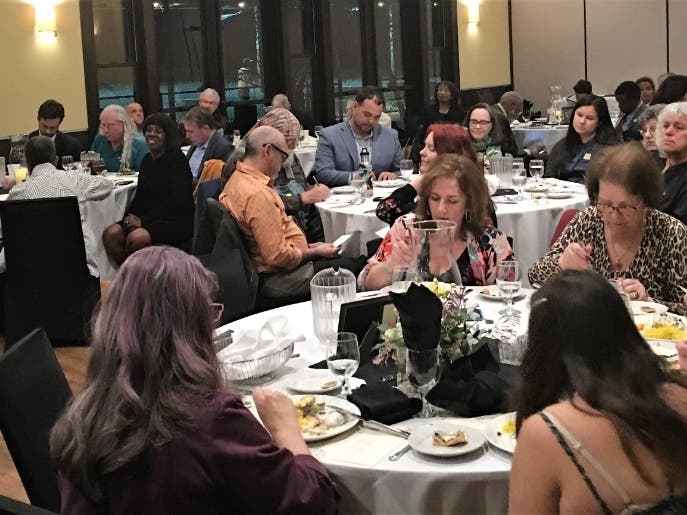 Dozens of people participated in the annual MLK Humanitarian Awards on Feb. 27 at The Club at McInnis restaurant in San Rafael.