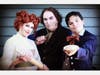 Alison Peltz as Mrs. Lovett, Bruce Vieira as Sweeney Todd and Fernando Siu as Tobias Ragg in Novato Theater Company's production of "Sweeney Todd."