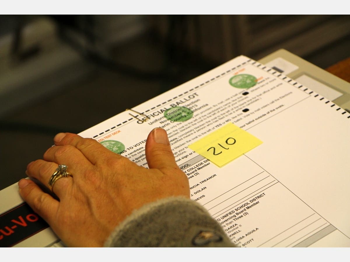 There are currently 167,000 registered voters in Marin, and typically 70 percent or more vote by mail already, according to County Registrar of Voters Lynda Roberts.