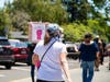 Protestors marched for racial justice Saturday in Mill Valley.