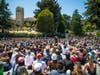 Protestors marched for racial justice Saturday in Mill Valley.