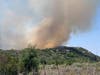 The fire broke out in the 17000 block of Skyline Truck Trail in Lawson Valley.