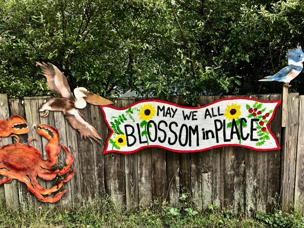 Sign in Stinson Beach​