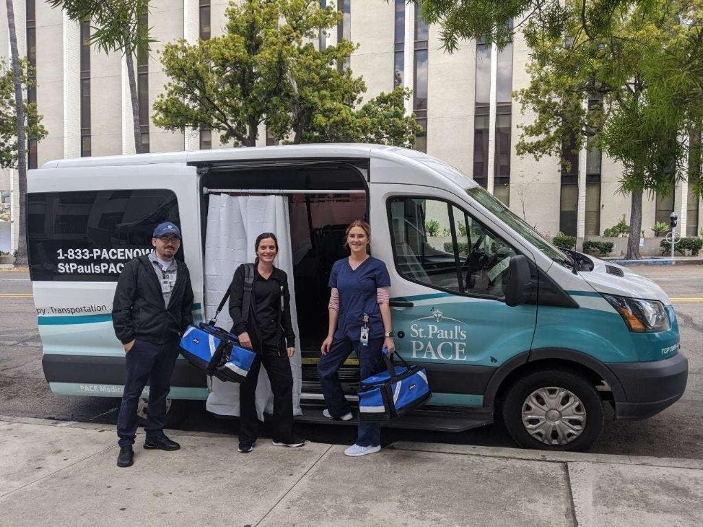 The roving clinic is a self-contained van that offers flexible and viable options for treating isolated and vulnerable seniors while minimizing risks during the pandemic.
