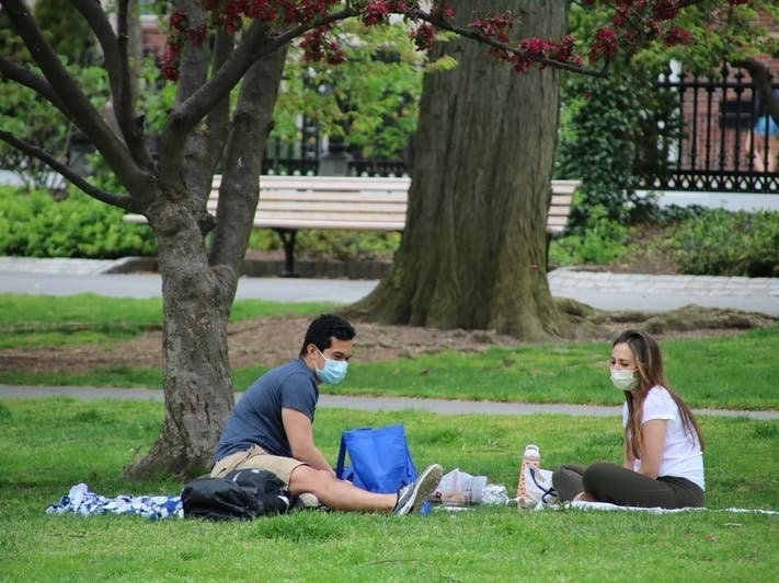 Marin has implemented the "Social Bubble" model, supporting residents to have small group socialization in outdoor settings.