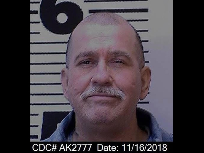 David John Reed, 60, had been on California's death row since 2011 and was imprisoned at San Quentin State Prison in Marin County. 
