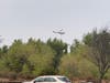 A brush fire broke out Thursday afternoon in Santee.