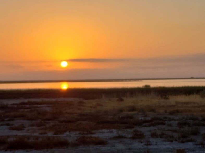 Sunrise in Novato, California