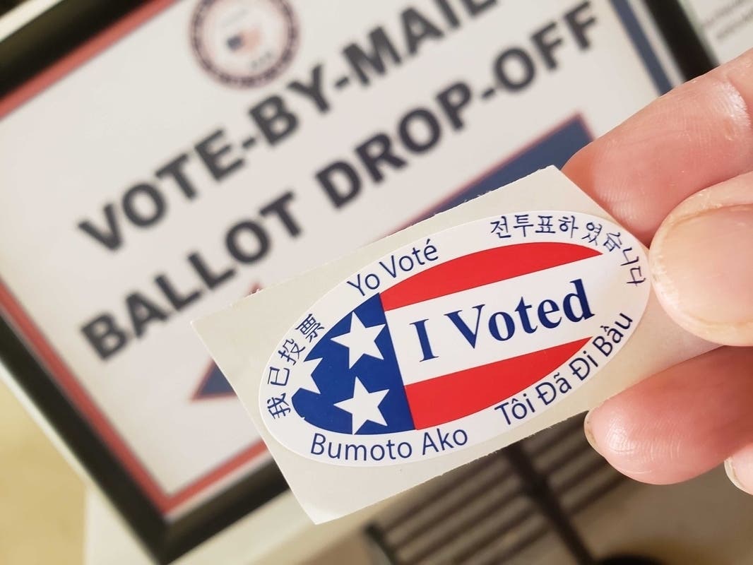 You can still cast or hand off your ballot in person this year — and you can do it early or on Election Day.