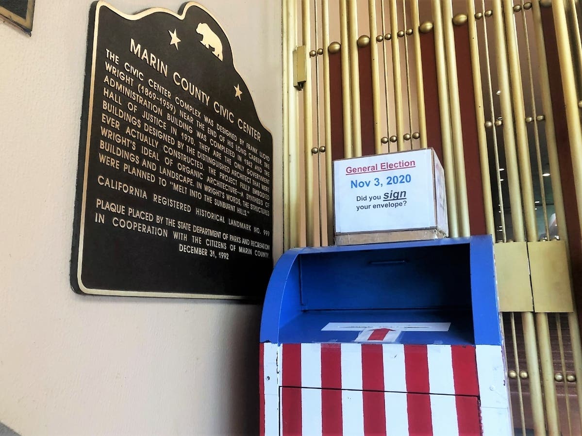 Marin County's Registrar of Voters will randomly select at least 1 percent of the ballots cast at the polls and by mail.