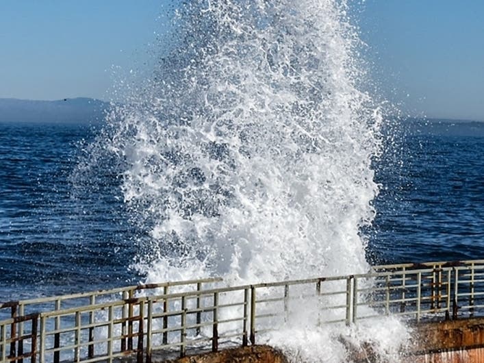 King Tide at La Jolla​, California