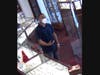 A surveillance photo of the suspect at Gold Rush Jewelers in Novato.