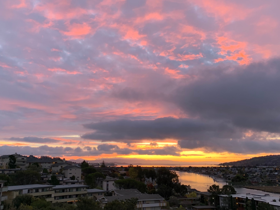 Sunrise in Marin County