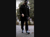 The suspect was described as a white man who appeared to be wearing a black beanie, black facemask, a black North Face-style jacket with a red or orange sweatshirt underneath, black sweatpants, and light blue or gray Hoka running shoes.​