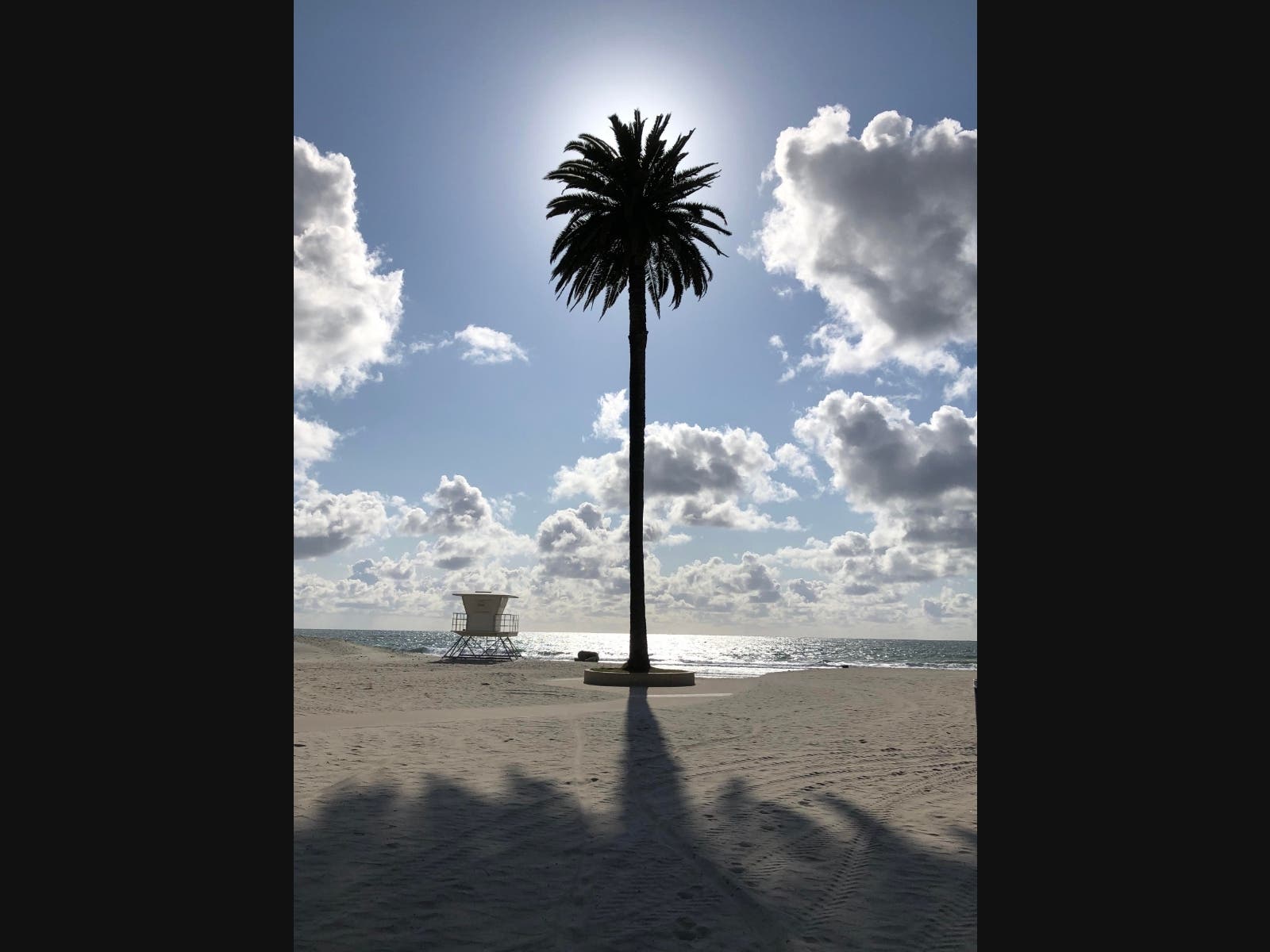 Moonlight State Beach in Encinitas, California 