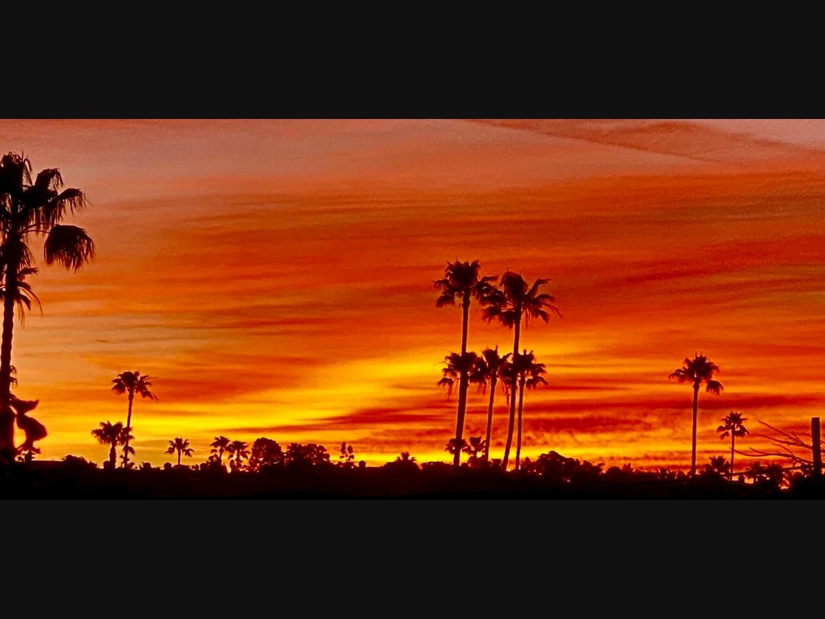 Sunrise in Carlsbad, California 