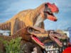 Jurassic Quest Drive Thru features more than 70 moving and life-like dinosaurs, as well as a 50 foot-long Megalodon. 