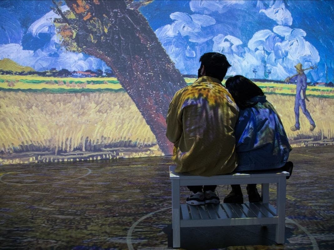 Immersive Van Gogh invites audiences to "step inside" the iconic works of Vincent van Gogh.