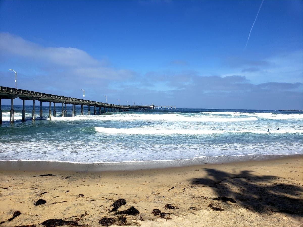 Ocean Beach in San Diego, California 