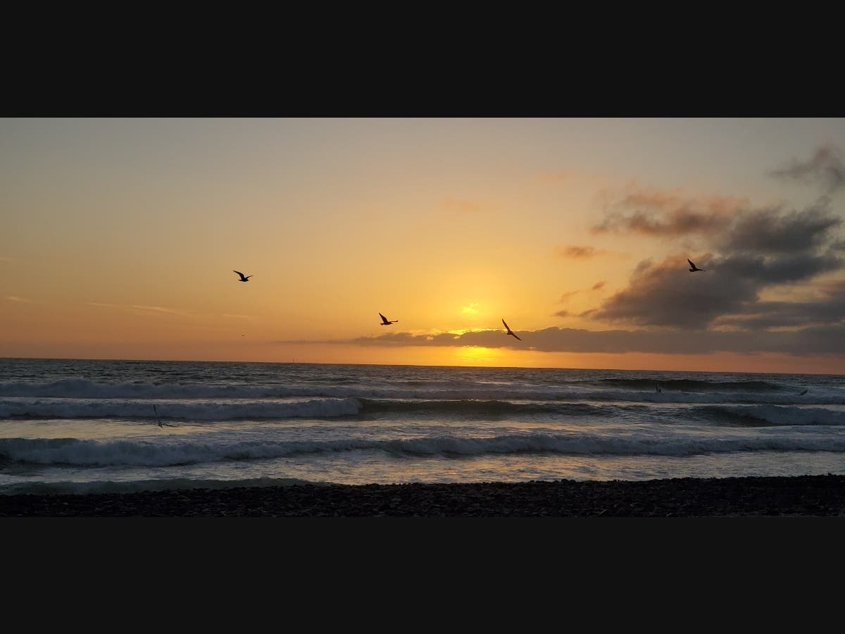 Sunset in Oceanside, California 