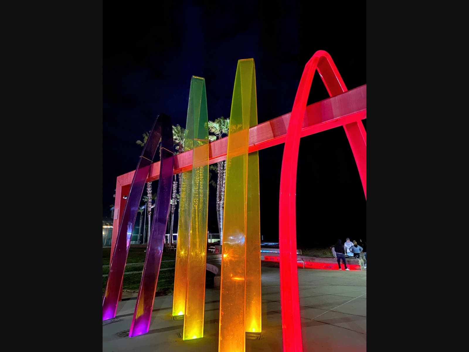 Surfhenge in Imperial Beach, California 