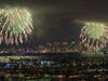 The "Big Bay Boom" Fourth of July fireworks show in San Diego, California.