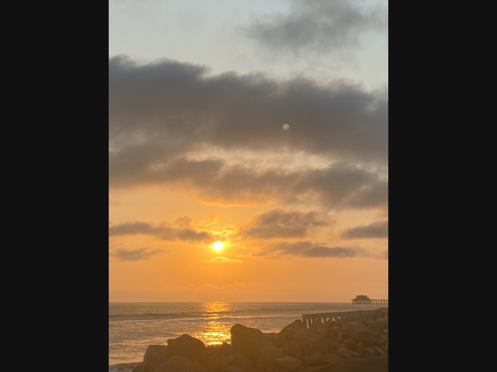 Sunset in Oceanside, California 