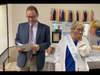 Tina Seever of BrightStar Care Carlsbad received the regional award Thursday at the Carlsbad office.