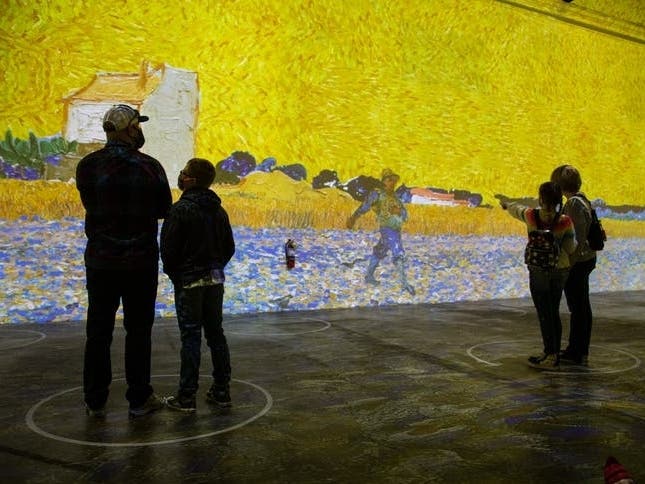 Lighthouse Immersive announced that Immersive Van Gogh will extend through Sunday, Nov. 7, 2021 at San Francisco's SVN West.