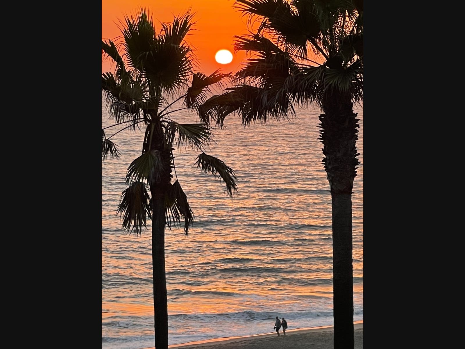 Sunset in Carlsbad, California 