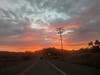 Sunrise in Ramona, California. 